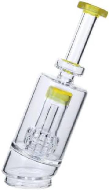 Yellow Tall Clear Glass Attachment Accessories Replacement Peak Pro Tops