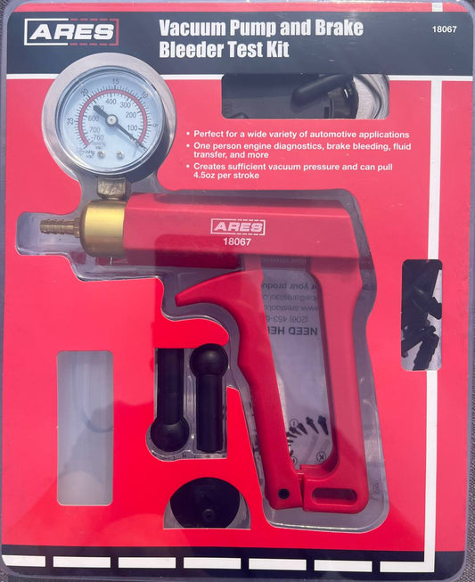 20PC Manual Vacuum Pump & Brake Bleeder Test Kit 20PC/$100 Unit/$5 MSRP/$25